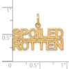 Lex & Lu 10k Yellow Gold Talking - Spoiled Rotten Charm - 3 - Lex & Lu