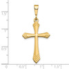 Lex & Lu 10k Yellow Gold Cross Charm LAL72328 - 3 - Lex & Lu