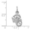 Lex & Lu 10k White Gold Scorpion Charm - 3 - Lex & Lu