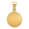 Lex & Lu 18k Yellow Gold Guardian Angel Medal Pendant - 4 - Lex & Lu