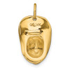 Lex & Lu 14k Yellow Gold 3-D Large Fireman's Hat Charm - 3 - Lex & Lu