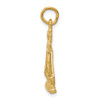 Lex & Lu 14k Yellow Gold Scales Of Justice Charm LAL73164 - 2 - Lex & Lu