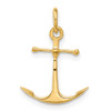 Lex & Lu 14k Yellow Gold Anchor Charm LAL73218 - 3 - Lex & Lu