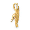 Lex & Lu 14k Yellow Gold Hummingbird Chain Slide - 2 - Lex & Lu