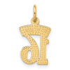 Lex & Lu 14k Yellow Gold Sweet 16 Charm LAL73380 - 3 - Lex & Lu