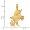 Lex & Lu 14k Yellow Gold Unicorn Charm LAL73440 - 4 - Lex & Lu