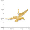 Lex & Lu 14k Yellow Gold Seagull Charm - 4 - Lex & Lu
