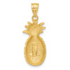 Lex & Lu 14k Yellow Gold Pineapple Charm - 3 - Lex & Lu