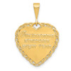 Lex & Lu 14k Yellow Gold 25th Anniversary Charm LAL73535 - 3 - Lex & Lu