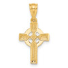 Lex & Lu 14k Yellow Gold Celtic Cross Pendant LAL73614 - 3 - Lex & Lu