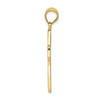 Lex & Lu 14k Yellow Gold Greek Filigree Cross Pendant - 2 - Lex & Lu