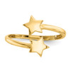 Lex & Lu 14k Yellow Gold Star Toe Ring - 4 - Lex & Lu