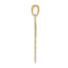 Lex & Lu 14k Yellow Gold Caduceus Pendant LAL73708 - 2 - Lex & Lu