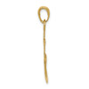 Lex & Lu 14k Yellow Gold Anchor Pendant LAL74071 - 2 - Lex & Lu