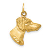 Lex & Lu 14k Yellow Gold Dog Charm LAL74623 - Lex & Lu