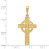 Lex & Lu 14k Yellow Gold Celtic Cross Pendant LAL74749 - 3 - Lex & Lu