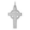 Lex & Lu 14k White Gold Celtic Cross Charm LAL74834 - 4 - Lex & Lu