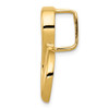 Lex & Lu 14k Yellow Gold Fits up to 8mm on Either Style Omega, Omega Slide LAL74847 - 2 - Lex & Lu