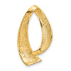 Lex & Lu 14k Yellow Gold Fits up to 10mm Omega, 8mm Reversible, Omega Slide LAL74848 - 3 - Lex & Lu