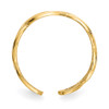 Lex & Lu 14k Yellow Gold Weave Toe Ring - 2 - Lex & Lu