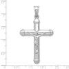 Lex & Lu 14k White Gold Reversible Crucifix /Cross Pendant LAL75245 - 3 - Lex & Lu