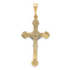 Lex & Lu 14k Two-tone Gold Crucifix Pendant LAL75694 - 3 - Lex & Lu