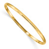 Lex & Lu 14k Yellow Gold Slip-on 5.5 Bangle Bracelet - Lex & Lu