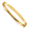 Lex & Lu 14k Yellow Gold Flexible Bangle Bracelet - Lex & Lu