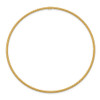 Lex & Lu 14k Yellow Gold 1.5mm Twist Slip-on Bangle Bracelet - 2 - Lex & Lu