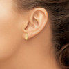 Lex & Lu 14k Yellow Gold Flip Flop Earrings - 3 - Lex & Lu