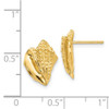 Lex & Lu 14k Yellow Gold Conch Shell Earrings - 4 - Lex & Lu