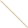 Lex & Lu 14k Yellow Gold Polished Open Link Bracelet - 2 - Lex & Lu