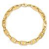 Lex & Lu 14k Yellow Gold Fancy Link Bracelet LAL76236 - 4 - Lex & Lu