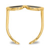 Lex & Lu 14k Yellow Gold Enameled Sunglasses Toe Ring - 2 - Lex & Lu