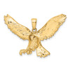 Lex & Lu 14k Yellow Gold Eagle Pendant LAL77511 - 3 - Lex & Lu