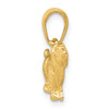 Lex & Lu 14k Yellow Gold Cocker Spaniel Dog Pendant - 2 - Lex & Lu