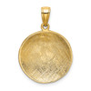 Lex & Lu 14k Yellow Gold Soccer Ball Pendant LAL77666 - 3 - Lex & Lu