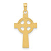 Lex & Lu 14k Yellow Gold Celtic Cross Pendant LAL78215 - 4 - Lex & Lu