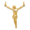 Lex & Lu 14k Yellow Gold Polished Corpus Pendant - Lex & Lu