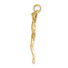 Lex & Lu 14k Yellow Gold Polished Corpus Pendant - 2 - Lex & Lu
