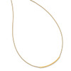 Lex & Lu 14k Yellow Gold Polished D/C Necklace LALLF582-16 - 3 - Lex & Lu