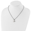 Lex & Lu 14k Yellow Gold w/Sterling Silver FWC Pearl & Diamond Necklace - 4 - Lex & Lu