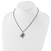 Lex & Lu 14k Yellow Gold w/Sterling Silver Two-tone w/Garnet & Topaz Necklace - 4 - Lex & Lu