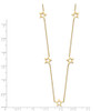 Lex & Lu 14k Yellow Gold Star extension Necklace 16'' - 3 - Lex & Lu