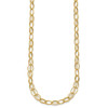 Lex & Lu 14k Yellow Gold Double Strand Oval Links Necklace - 2 - Lex & Lu