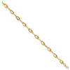 Lex & Lu 14k Yellow Gold Polished Fancy Link Bracelet LAL81179 - 2 - Lex & Lu