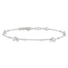 Lex & Lu Sterling Silver Polished Dolphin Anklet 9'' LAL8122 - 4 - Lex & Lu