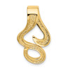 Lex & Lu 14k Yellow Gold Fits up to 10mm Regular & 8mm Fancy/Reversible Omega Slide - 3 - Lex & Lu