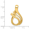 Lex & Lu 14k Yellow Gold Fits up to 5mm Omega, 6mm Reversible, Omega Slide LAL81282 - 4 - Lex & Lu