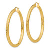 Lex & Lu 14k Yellow Gold 4mm D/C Earrings - 2 - Lex & Lu